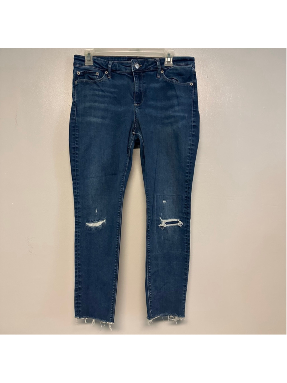 Lucky Brand Blue Lolita Skinny Ankle Jeans women’s Size 12 (32x26) cropped